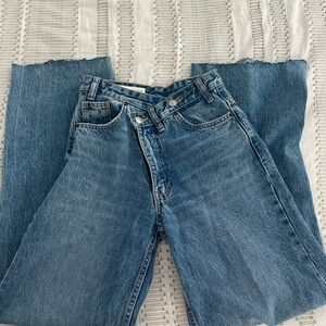 Cross waist Zara Jeans